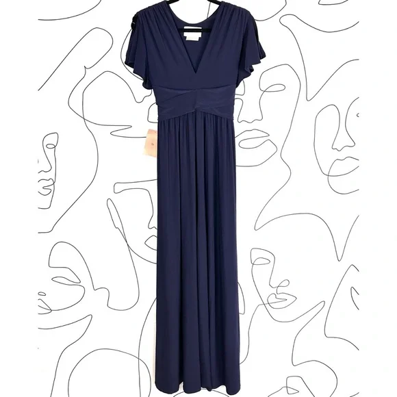 Anthropologie BHLDN Mendoza Bridesmaid Formal Maxi Dress